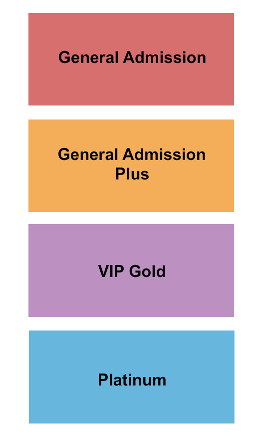 Castaic Lake State Recreation Area GA/GA+/VIP/Platinum Seating Chart