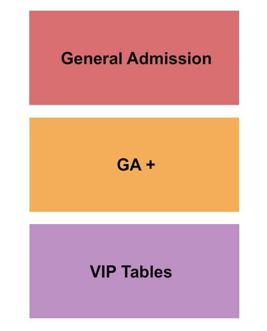 Prince's Island Park GA/GA+/VIP Seating Chart