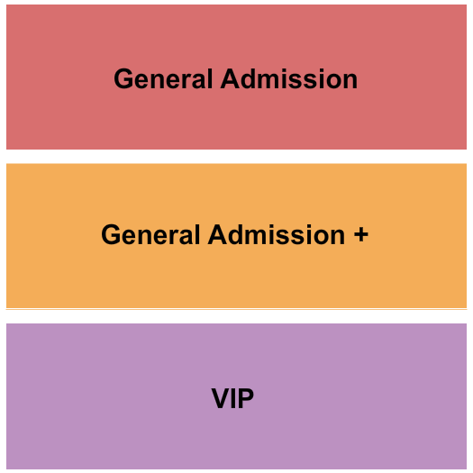 Auraria Campus GA/GA+/VIP Seating Chart