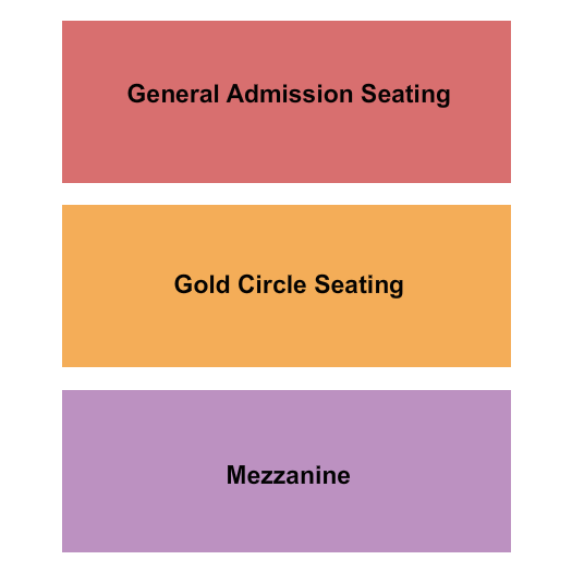 Spanish Ballroom at McMenamins Elks Temple GA/GC/Mezz Seating Chart