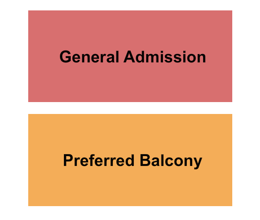 Webster Hall GA/Preferred Seating Chart