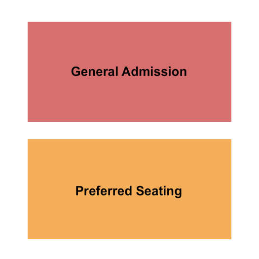 Mossy Pond Lodge GA/Preferred Seating Chart