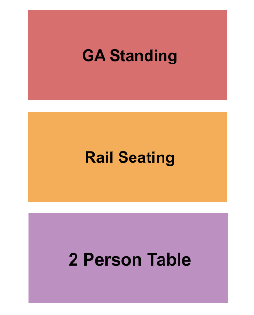 Seatmap for treefort music hall