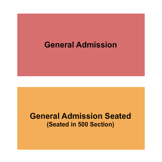 Musikfest Cafe GA/Reserved 500 Seating Chart