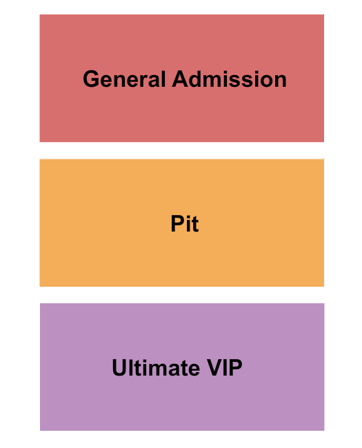 Duluth Entertainment Convention Center GA/Ult VIP/Pit Seating Chart