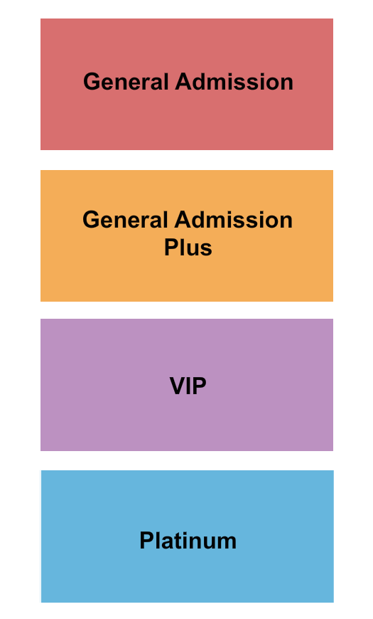 Hollywood Park GA/VIP/GA+ Seating Chart
