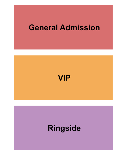 Buffalo County Fairgrounds GA / VIP / RINGSIDE Seating Chart