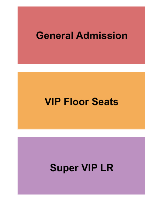 The Moon GA/VIP/Super VIP Seating Chart