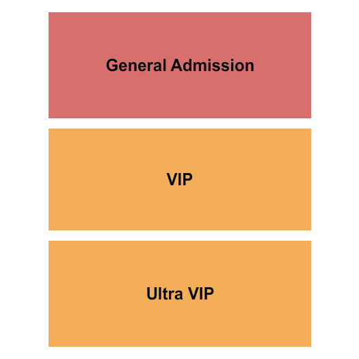 Shorefront Park GA/VIP/Ultra VIP Seating Chart