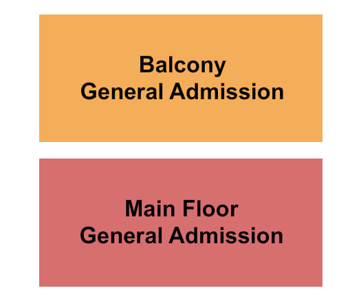 The Royal Grove GA Floor/GA Balc Seating Chart