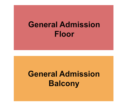 JaM Cellars Ballroom GAFloor/GABalcony Seating Chart