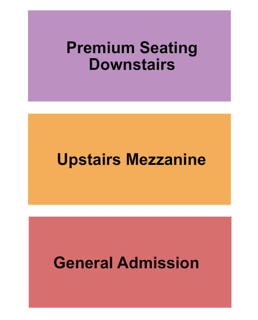 Texas Theatre - Dallas GA/Mezz/Premium Seating Chart