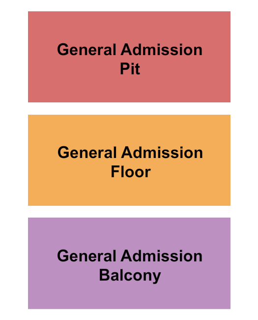 South Dakota Military Heritage Alliance Center GAPit/Floor/Balcony Seating Chart