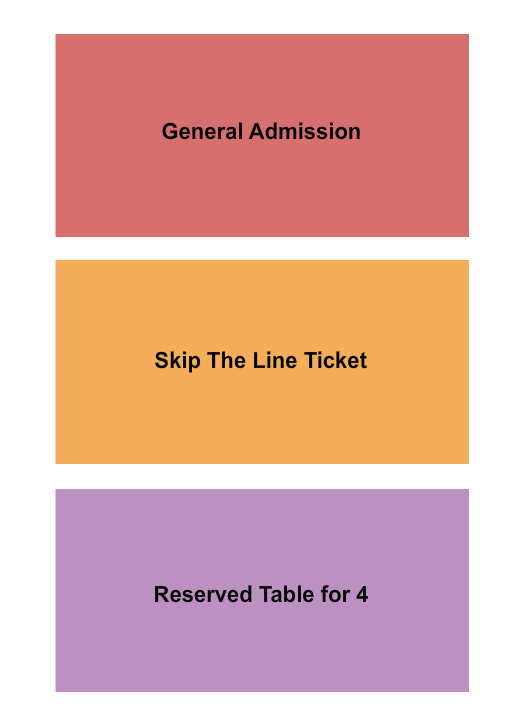 Haltom Theater GA/Reserved Seating Chart