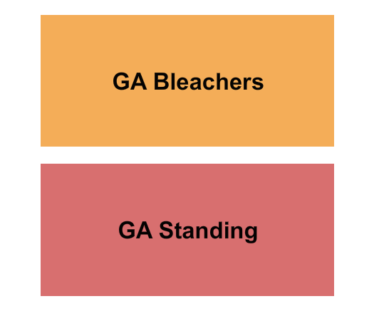 The Crescent Ballroom - Phoenix GA Standing/GA Bleachers Seating Chart