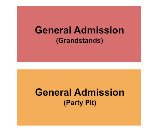 Hardin County Fairgrounds - OH GA & Party Pit Seating Chart