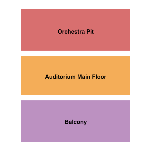 Find your seats with this Scottish Rite Hall - Omaha Seating Chart