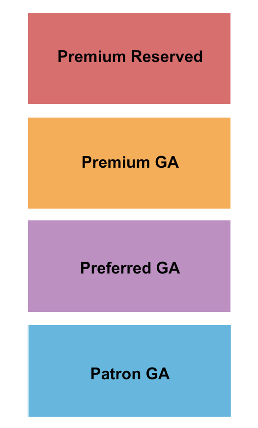 Levitt Pavilion Westport Premium/Preferred Seating Chart