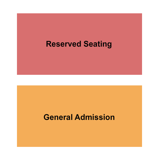 Colony - Woodstock Reserved/GA Seating Chart