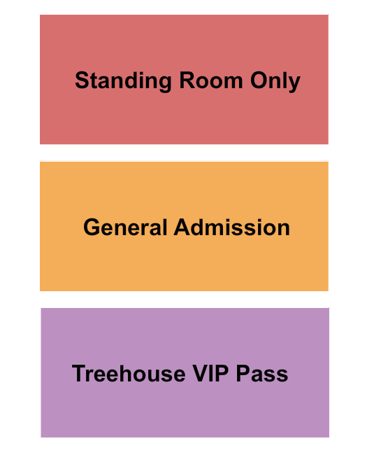 The Grove - KY SRO/GA/VIP Seating Chart