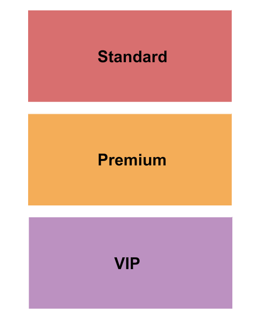 Caesars Entertainment Studios At Horseshoe Las Vegas Standard/Premium/VIP Seating Chart