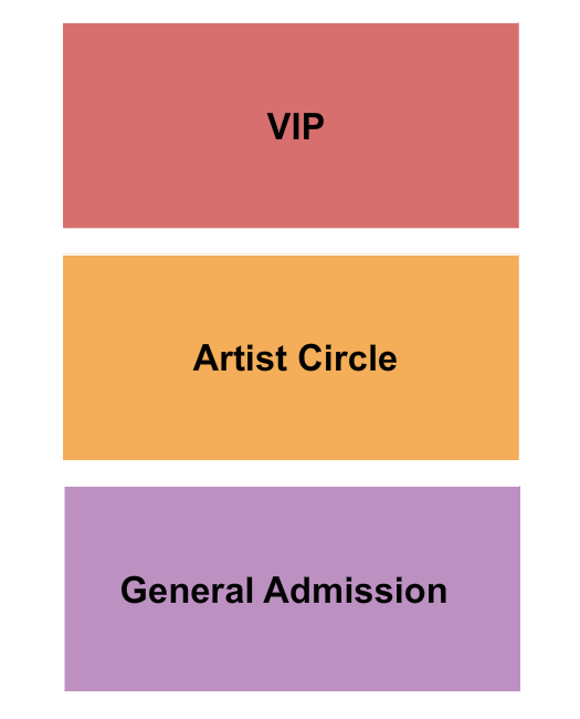 Celebration Church VIP/Artist Circle/GA Seating Chart