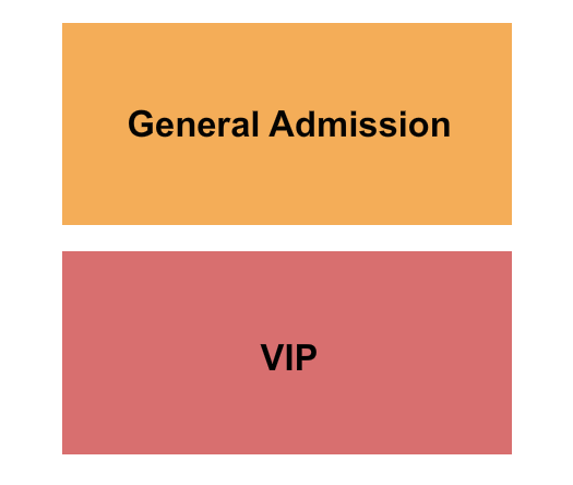 Denver Coliseum GA & VIP GA Seating Chart