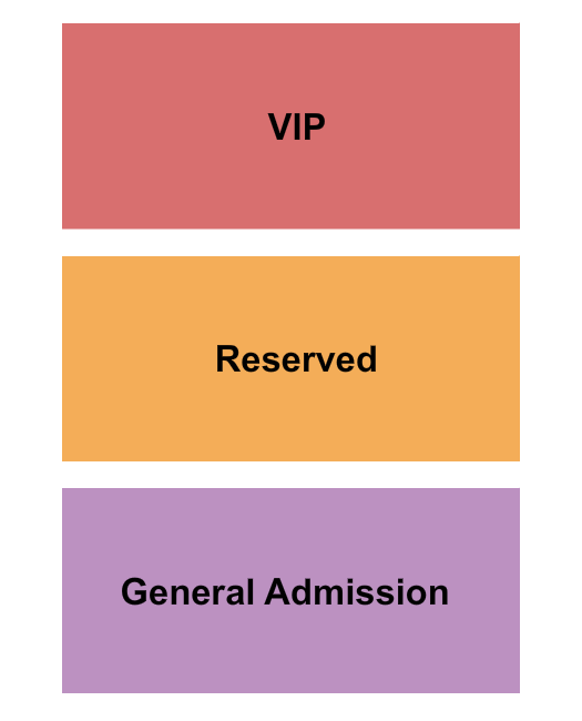 Tippecanoe Valley High School Performing Arts Center VIP/Reserved/GA Seating Chart