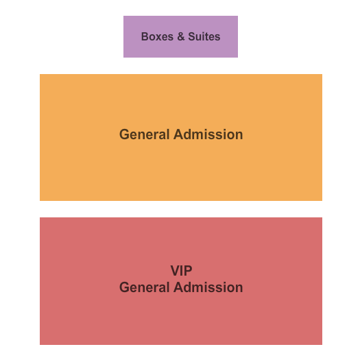 Orange County Convention Center VIP GA & GA Seating Chart