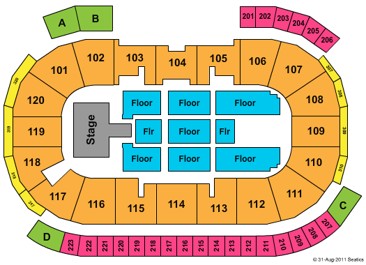 Tribute Communities Centre Selina Gomez Seating Chart