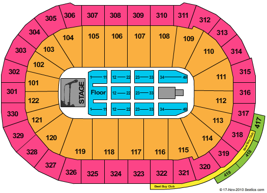 Rogers Arena Roger Waters Seating Chart