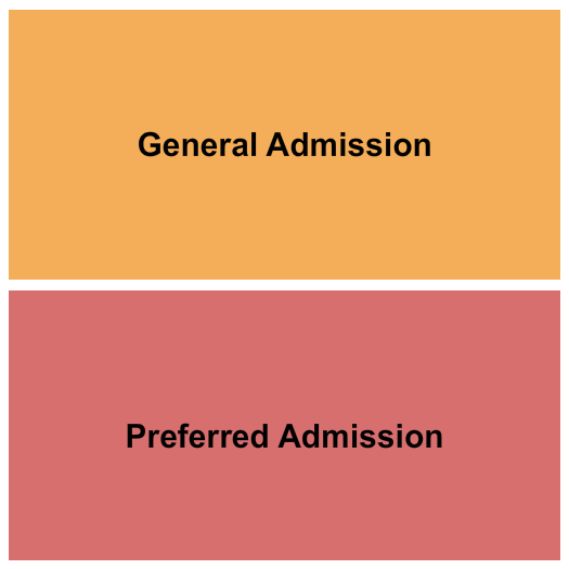 Genesee County Fair GA/Preferred Seating Chart