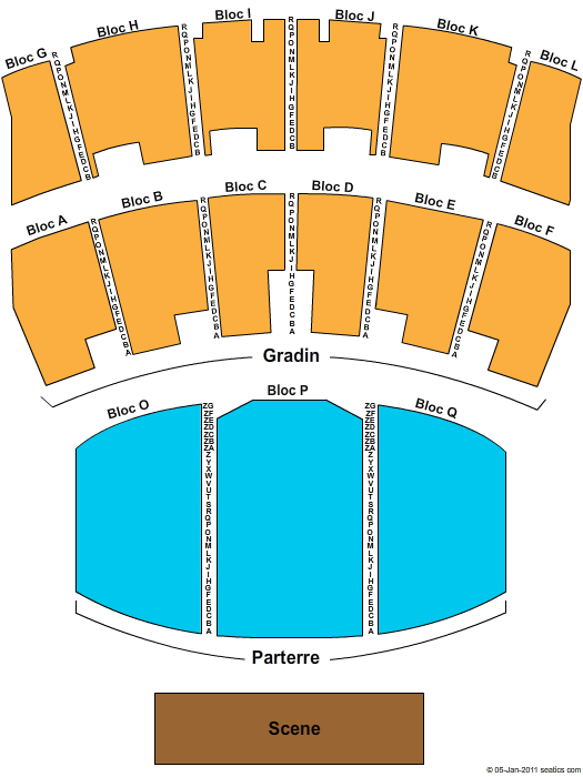 Geneva Arena End Stage Seating Chart