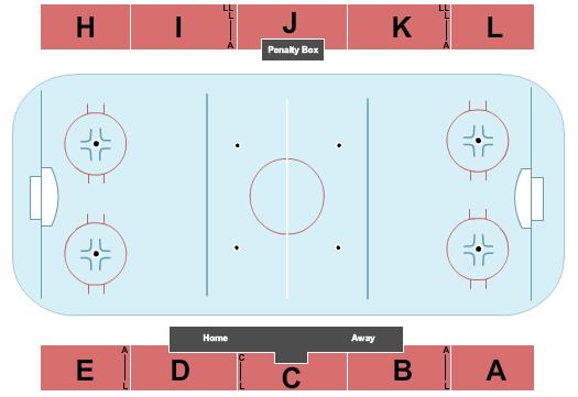 George Preston Recreation Centre Hockey Seating Chart