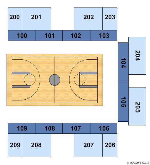 George R. Brown Convention Center Basketball Seating Chart