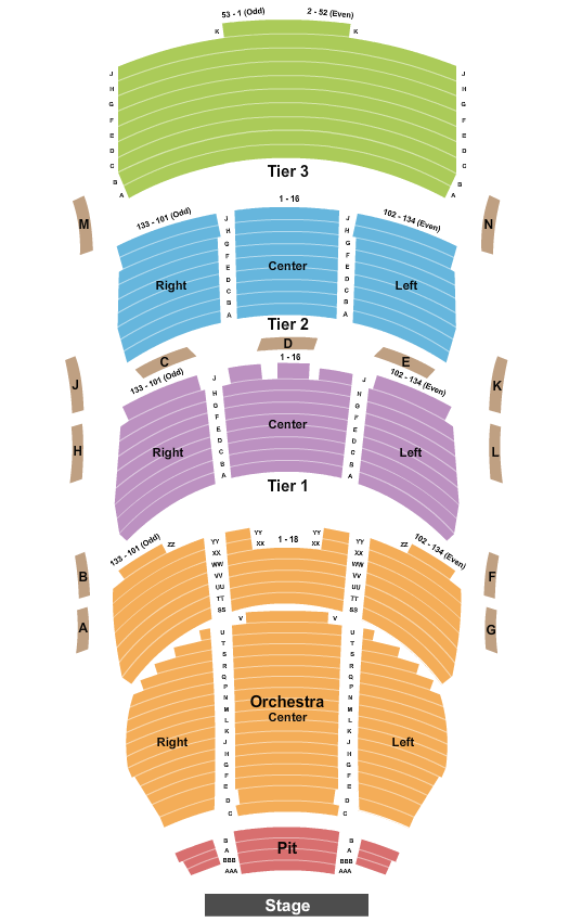 Gentri Christmas George S. and Dolores Dore Eccles Theater Seating Chart