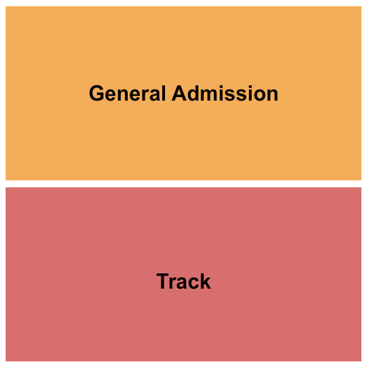 Georgetown Fair GA/Track Seating Chart