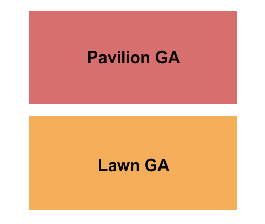 Gerald R. Ford Amphitheater Pavilion GA - Lawn GA Seating Chart