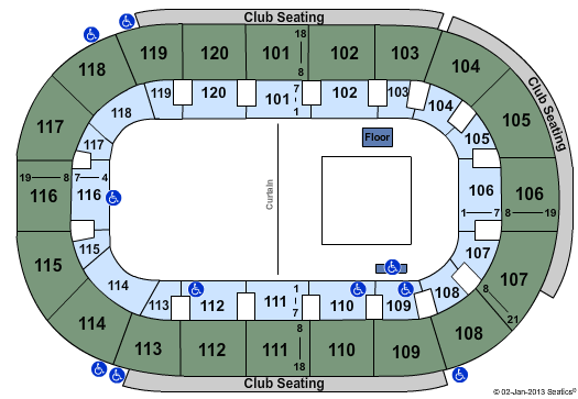 Hertz Arena Circus Seating Chart