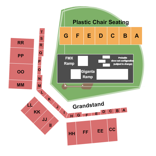 Gesa Stadium Nitro Circus Seating Chart
