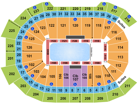 Giant Center Disney On Ice Seating Chart