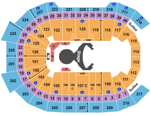 Giant Center Ovo Seating Chart