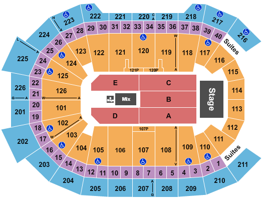 Giant Center The Judds Seating Chart