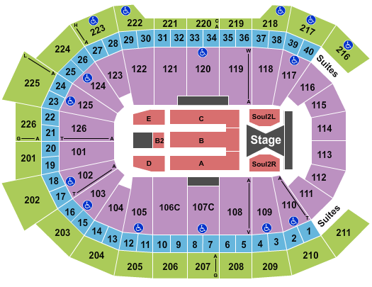 Giant Center Tim McGraw Seating Chart