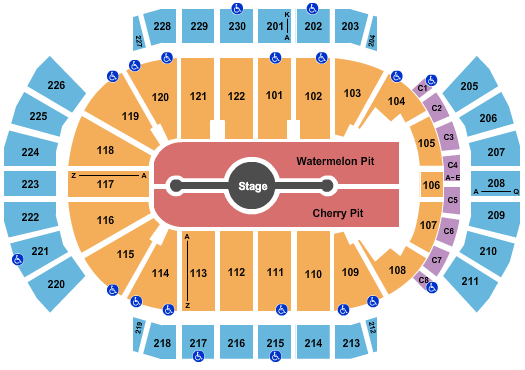 Desert Diamond Arena Harry Styles Seating Chart