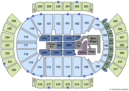 Desert Diamond Arena Iggy Azalea Seating Chart