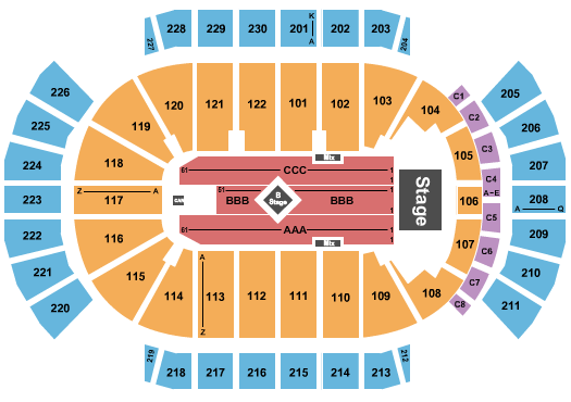 Desert Diamond Arena Lorde Seating Chart