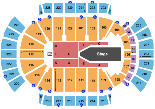Desert Diamond Arena The Weeknd 2 Seating Chart