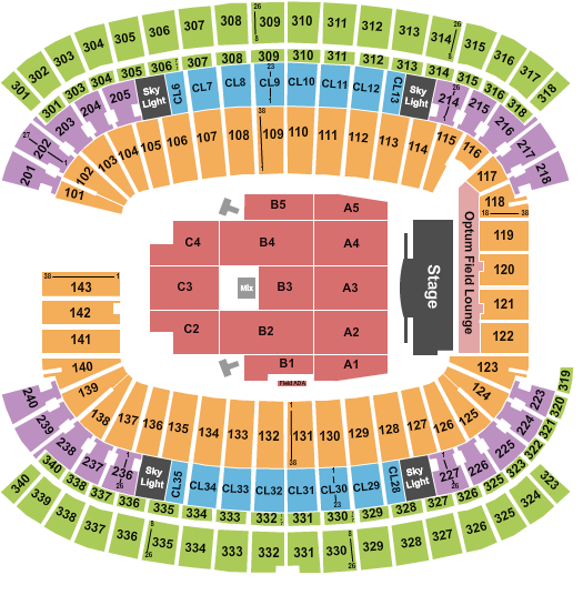 Gillette Stadium Bruno Mars Seating Chart