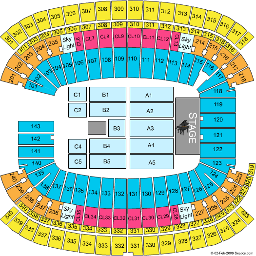 Gillette Stadium Elton John & Billy Joel Seating Chart